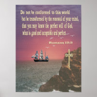 Romans 12:2 poster