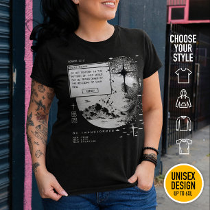 Romans 12:2 Renew Your Mind System Message Alert Plus Size T-Shirt