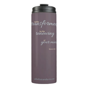Romans 12:2 Tumbler