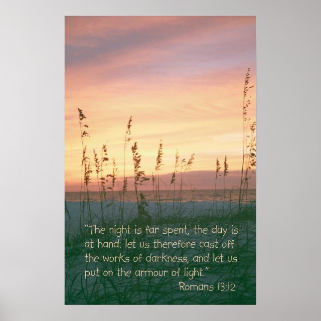 Romans 13:12 poster (Front)