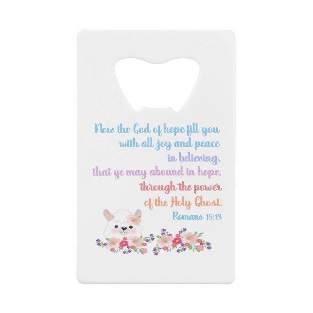 Romans 15 Bible Verse Design (Front)