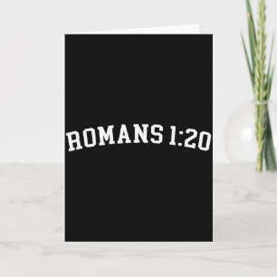 Romans 1_20 card
