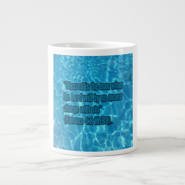 Romans 4:8 WEBU Mug (Front)