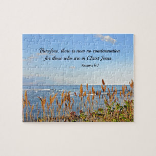 Romans 8:1 Therefore, there is now no condemnation Jigsaw Puzzle