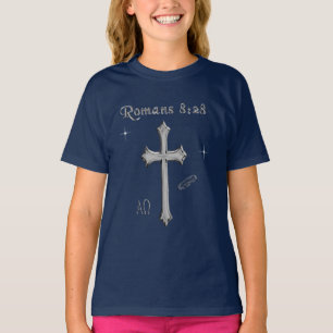 Romans 8:28 Christian Bible verse T-Shirt