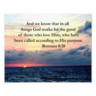 ROMANS 8:28 FAITH PHOTO PRINT