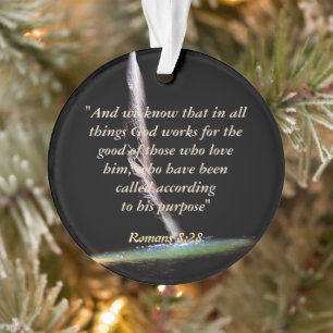 Romans 8:28 ornament