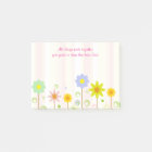 Romans 8:28 Pink Stripe and Flower Christian Quote