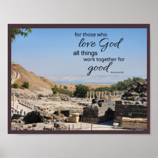 Romans 8:28 Poster