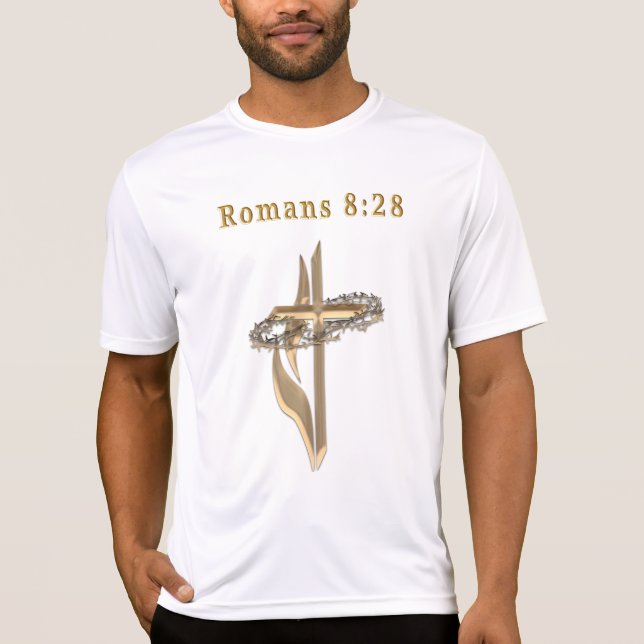 Romans 8:28 products T-Shirt (Front)