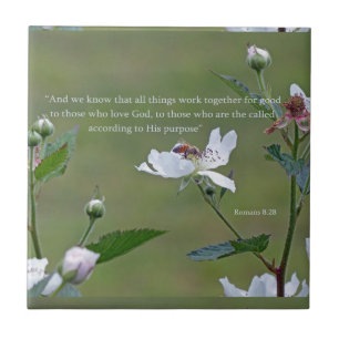 Romans 8:28 tile