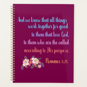 Romans 8 Bible Verse Design Planner