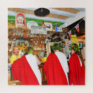 Romans in an Irish pub Jigsaw Puzzle