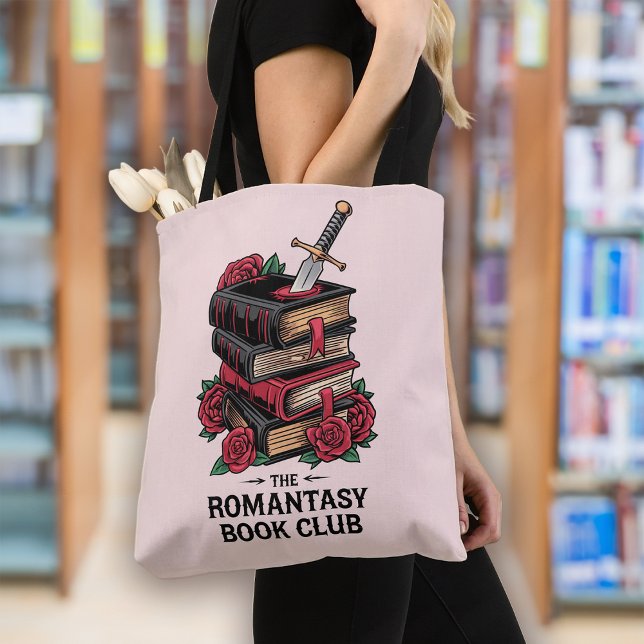 Romantasy Book Club Bookish Tote Bag (Creator Uploaded)
