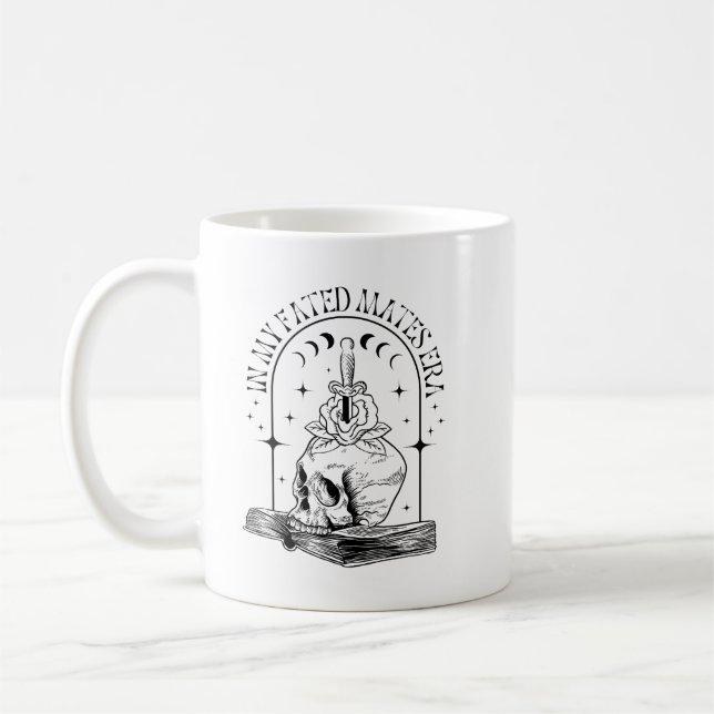 Romantasy Fantasy Book Lover Mug Gift (Left)