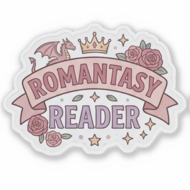 Romantasy Reader - book lover reading (Front)