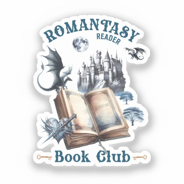 Romantasy Reader Dragon Book Club Castle (Front)