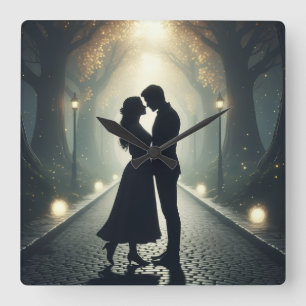  Romantic A moment in time wall clock