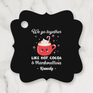 Romantic and Funny Christmas Favour Tags