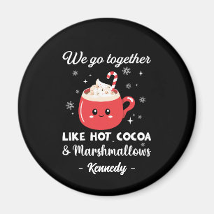 Romantic and Funny Christmas Magnet