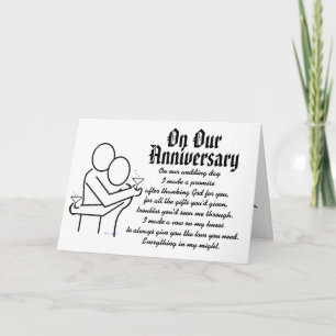 Romantic Anniversary Card