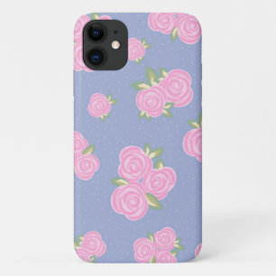 Romantic Antique Rose Design Case-Mate iPhone Case