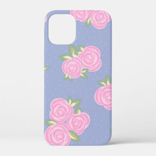Romantic Antique Rose Design iPhone 12 Mini Case