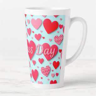 Romantic art latte mug