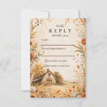 Romantic Autumn Barn Wedding