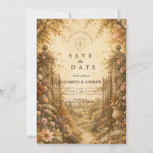 Romantic Autumn Wildflower Wedding