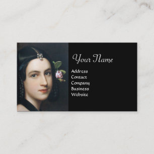 ROMANTIC BEAUTY,Salon Spa, Makeup Artist Business Card