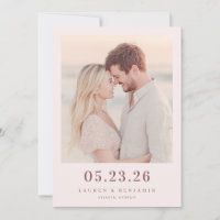 Romantic Beige Minimalist Photo