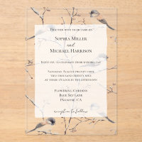 Romantic Birds in a Tree Wedding