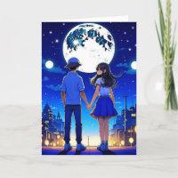 Romantic Birthday Anime Couple