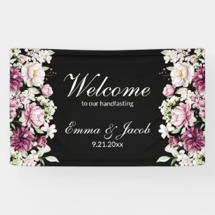 Romantic Bloom Floral Peony Banner