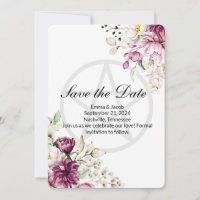 Romantic Bloom Floral Peony Pentacle