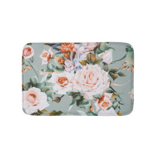 Romantic Blossom Haven Bath Mat