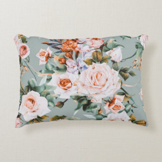 Romantic Blossom Haven Decorative Cushion