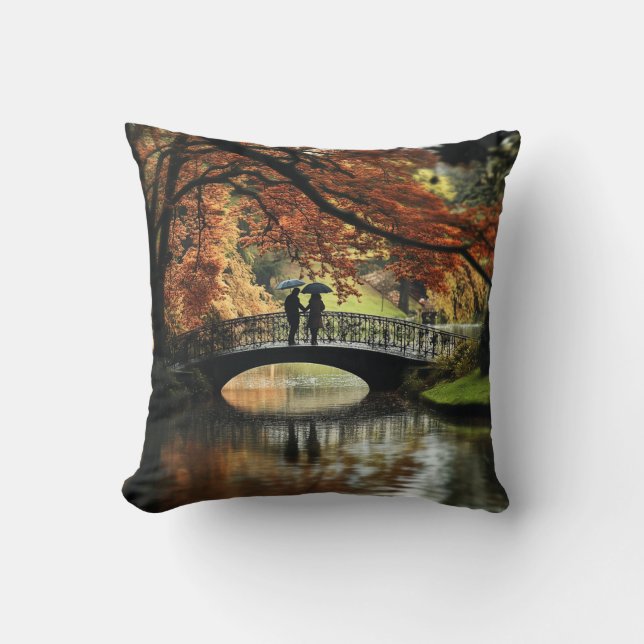 Romantic Bridge - Celebrate Love Cushion (Front)