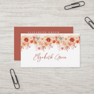 Romantic Burgundy Bloom Card