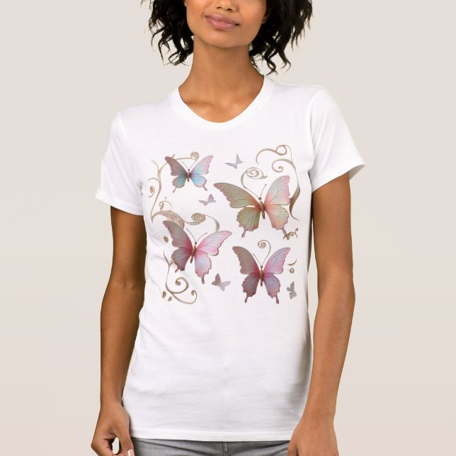 Romantic Butterfly T-Shirt (Front)