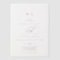 Romantic Calligraphy Simple Classic Modern Wedding