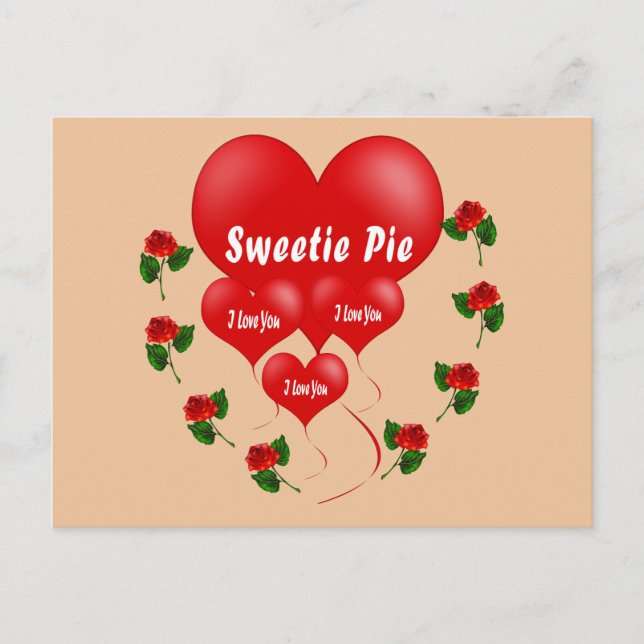 Romantic card (Front)