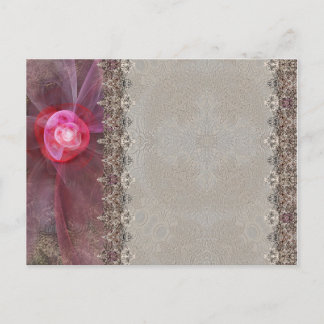 romantic card for congratulations and invitations