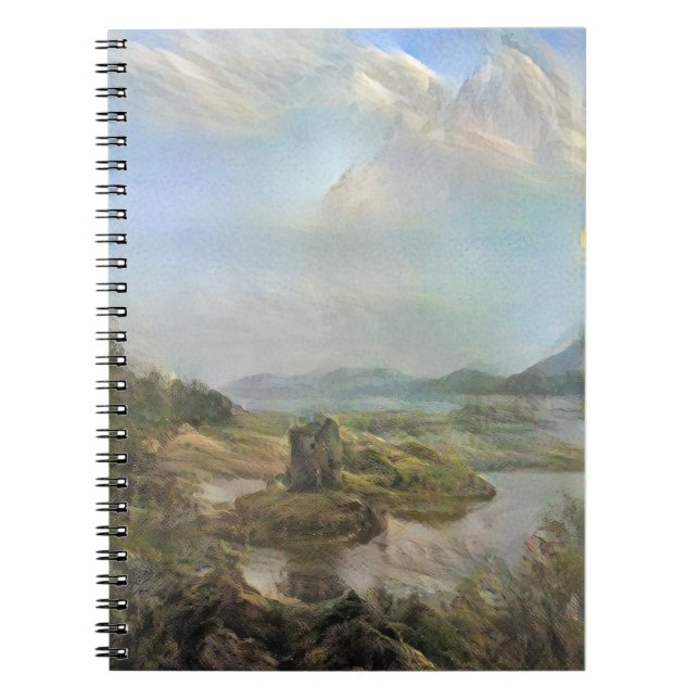 Romantic Castle Stalker Notebook (Front)
