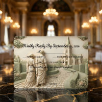 Romantic Cathedral Garden Old World