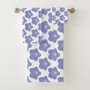 Romantic Chic Floral Pattern  Bath Towel Set