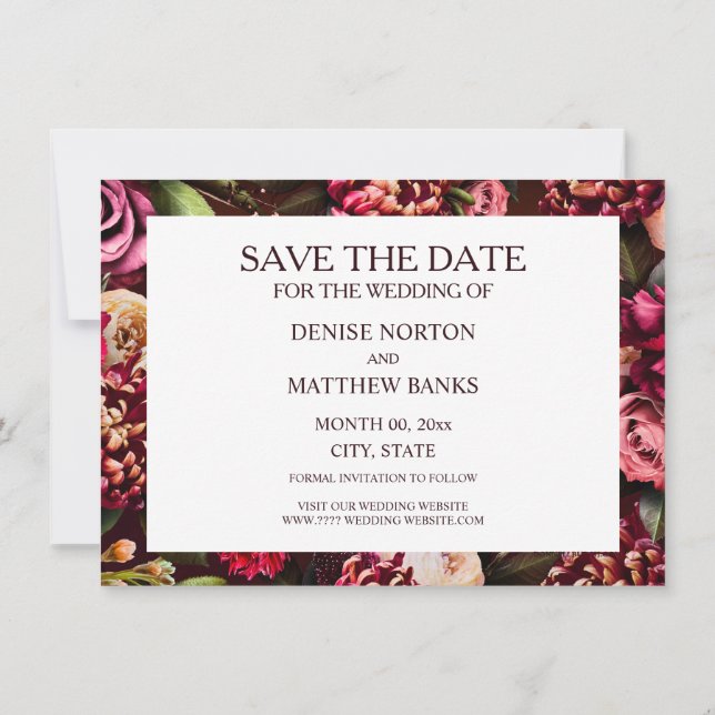 Romantic Chrysanthemum on Wine (Back)