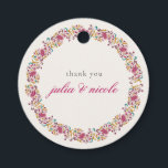 Romantic Classical Pearl Swan Floral Frame Wedding Favour Tags<br><div class="desc">Beautiful Invitation to celebrate Special occasions and festivals comes with digital and E-invitation as per your request. We would love to replicate our designs to make multiple products like rsvp cards, labels envelopes, and more. Customisation is available for ready to print on request at info@shamaurcreatif@gmail.com. Look Forward to hearing from...</div>