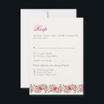 Romantic Classical Pearl Swan Floral Frame Wedding RSVP Card<br><div class="desc">Beautiful Invitation to celebrate Special occasions and festivals comes with digital and E-invitation as per your request. We would love to replicate our designs to make multiple products like rsvp cards, labels envelopes, and more. Customisation is available for ready to print on request at info@shamaurcreatif@gmail.com. Look Forward to hearing from...</div>